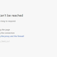 The site is offline as well. (Image: Screenshot)